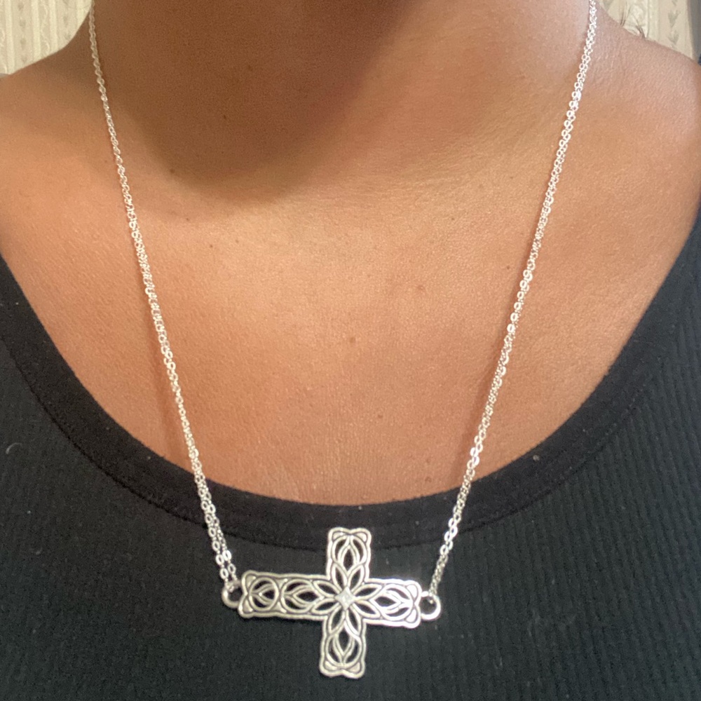 Sideways cross double strand
